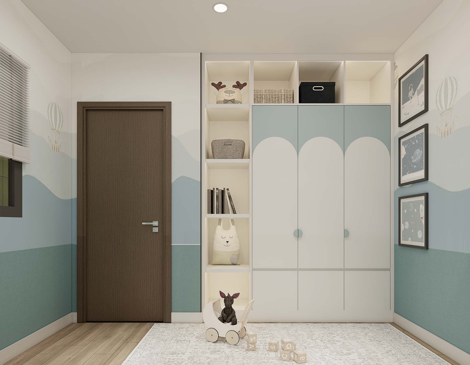 Nhà Mẫu Bcons Solary – Căn Hộ 2 Phòng Ngủ – Diện Tích 63m²