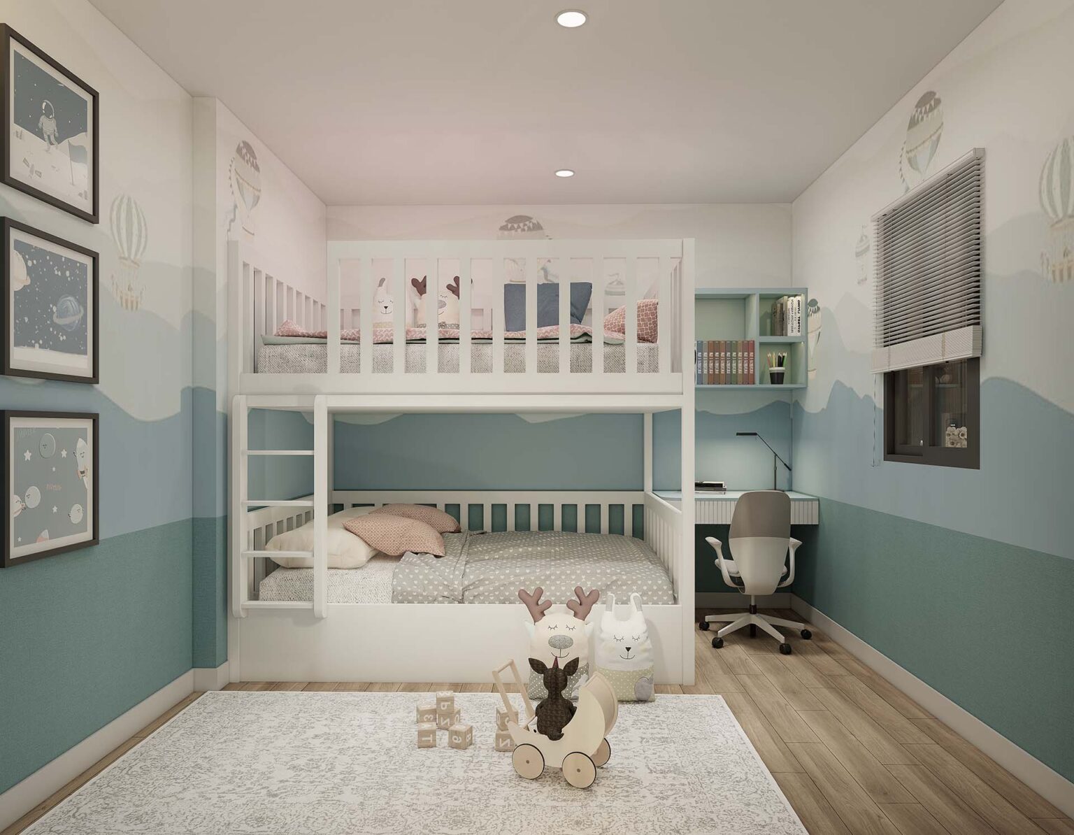 Nhà Mẫu Bcons Solary – Căn Hộ 2 Phòng Ngủ – Diện Tích 63m²