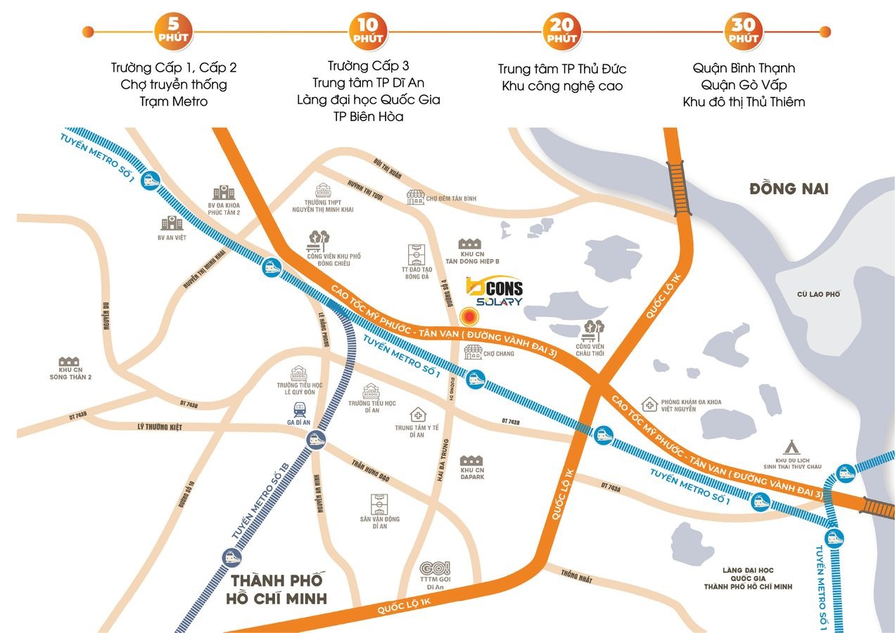 Vị trí BCONS SOLARY