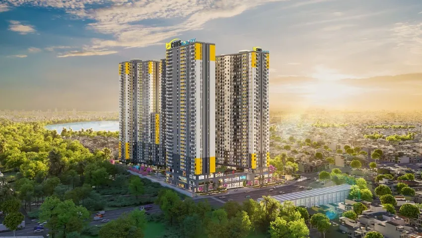 Phối cảnh dự án căn hộ Bcons Solary sang trọng