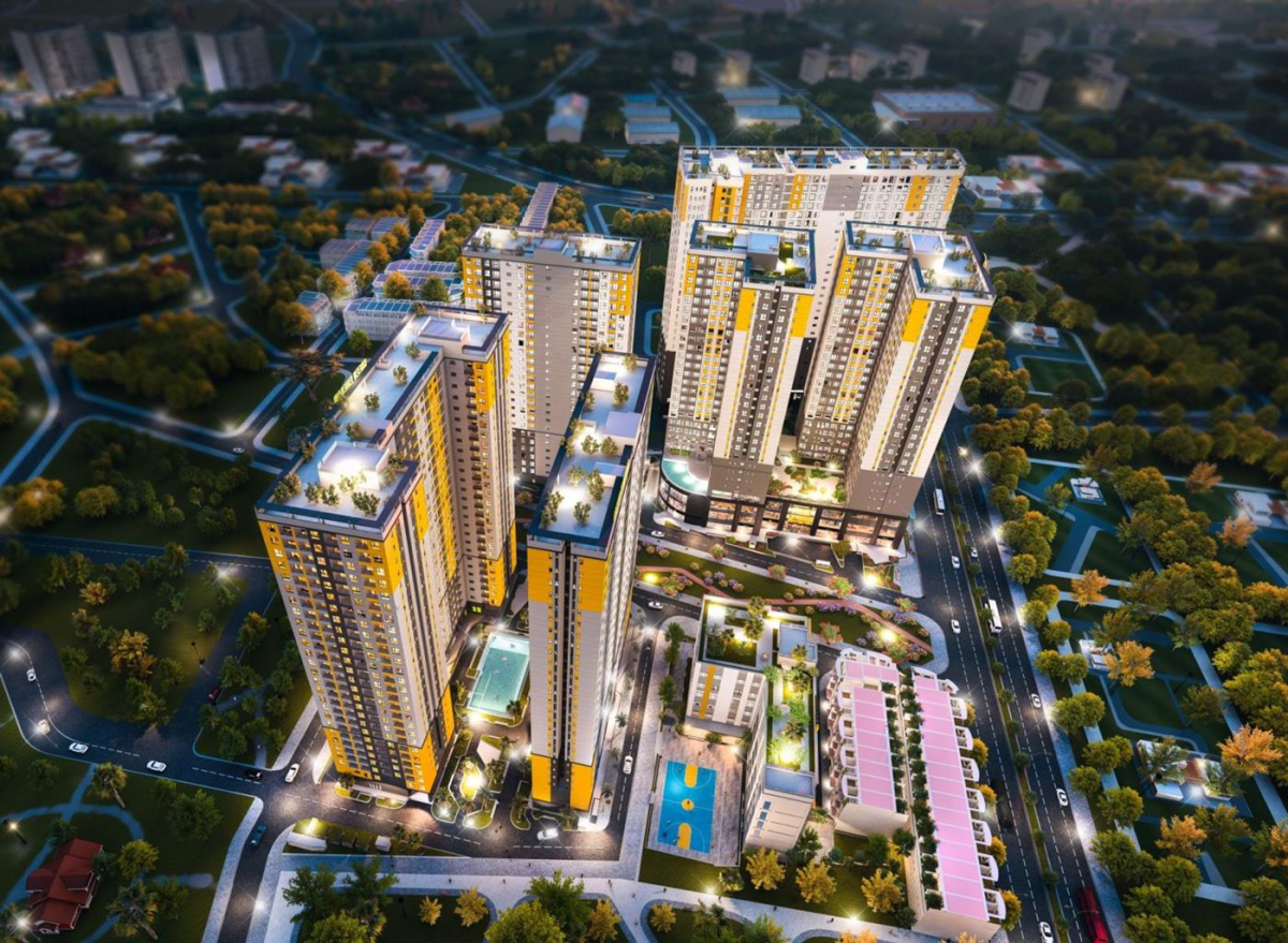 Toàn cảnh dự án căn hộ Bcons Solary hiện đại