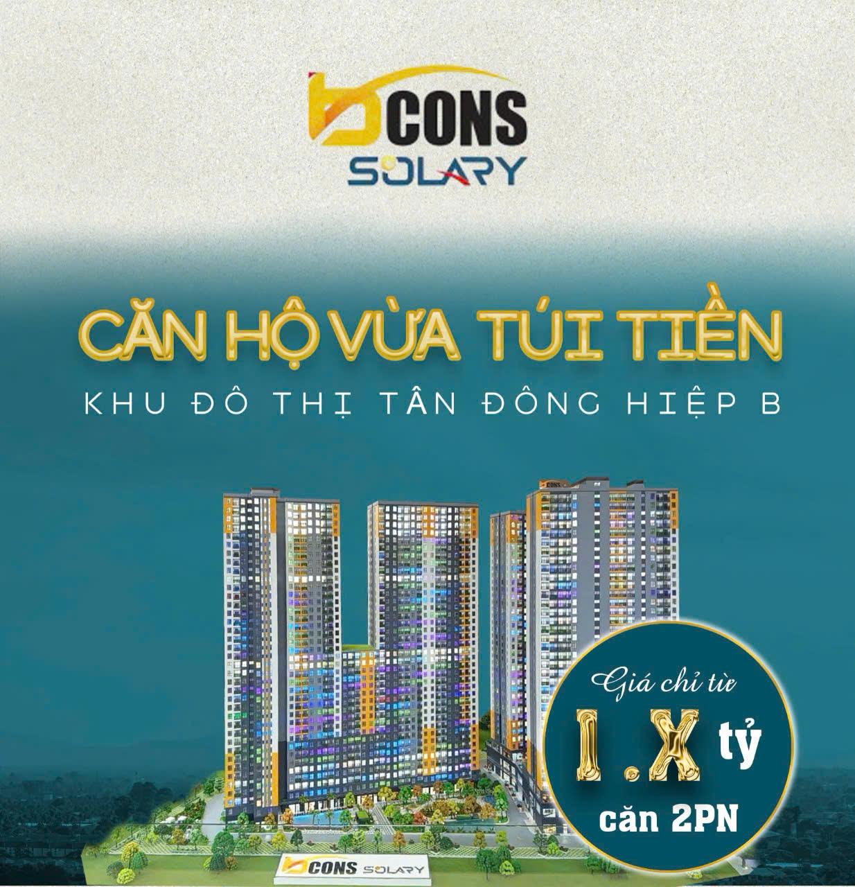 Phối cảnh tổng thể dự án Bcons Solary Bình Dương