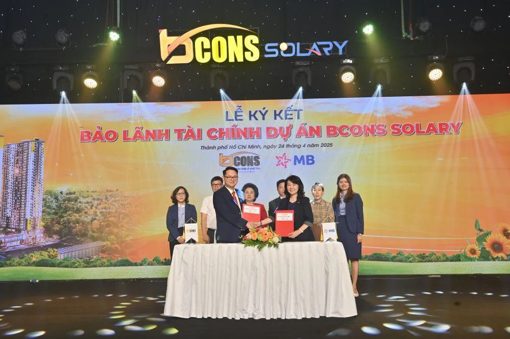 Ngân hàng MB hỗ trợ dự án Bcons Solary