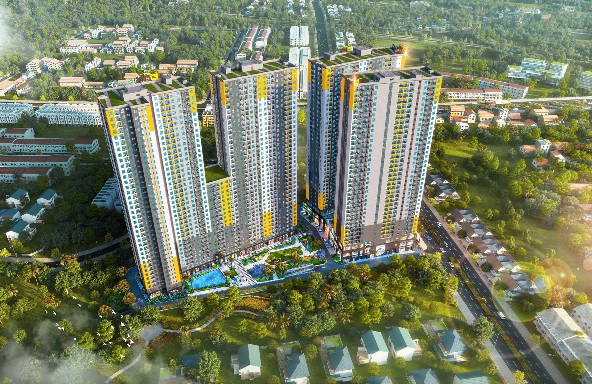 Toàn cảnh dự án nhà ở thứ 14 của Bcons